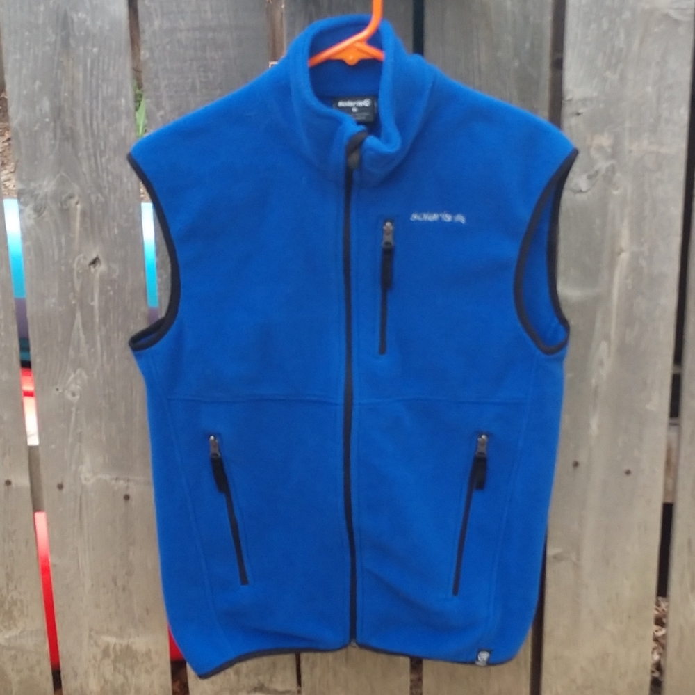 Solaris Full Zip Fleece Vest S Blue/Black